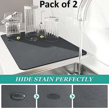 Quick-Drying Mat - Pack of 2